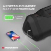Monster Audio 05 0003 Blaster 3.0 Bluetooth Hoparlör (Siyah) | (120W) Güçlü Ses, IPX5 Şarj, Su Geçirmez Dış Mekan Tasarımı